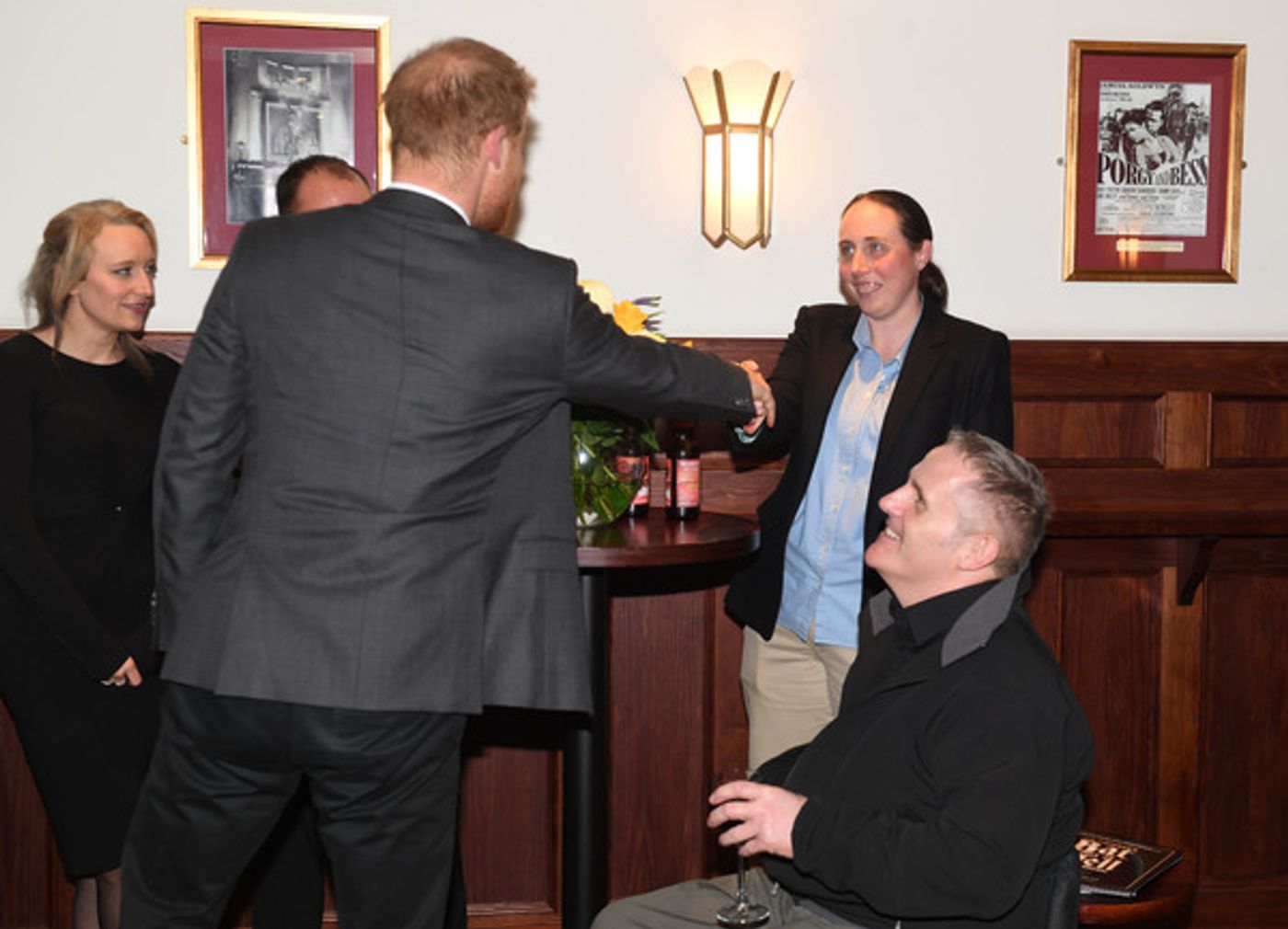 Photo Flash: HRH The Duke Of Sussex Attends Gala Performance Of BAT OUT OF HELL In Support Of The Invictus Games Foundation  Image