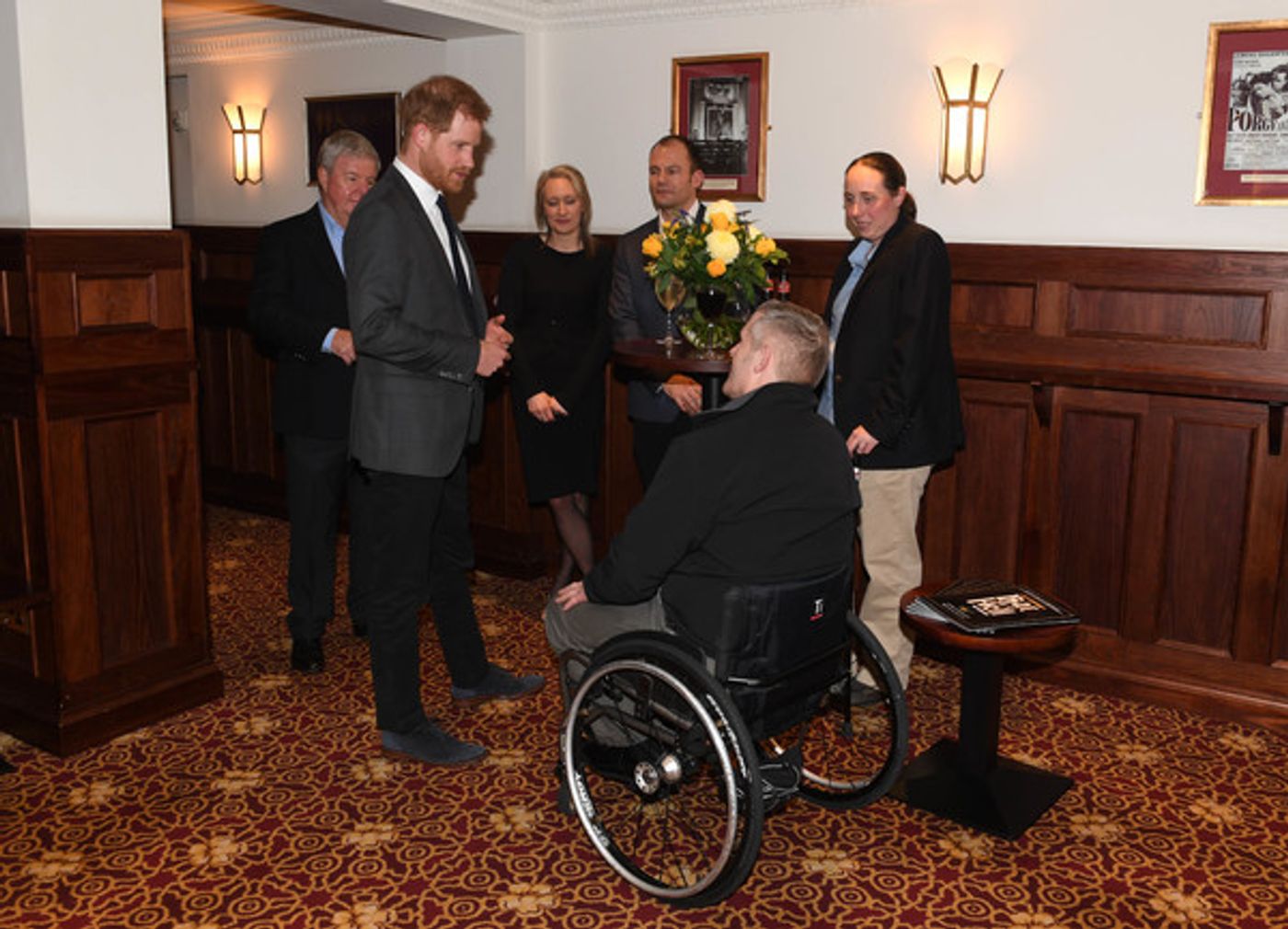 Photo Flash: HRH The Duke Of Sussex Attends Gala Performance Of BAT OUT OF HELL In Support Of The Invictus Games Foundation  Image