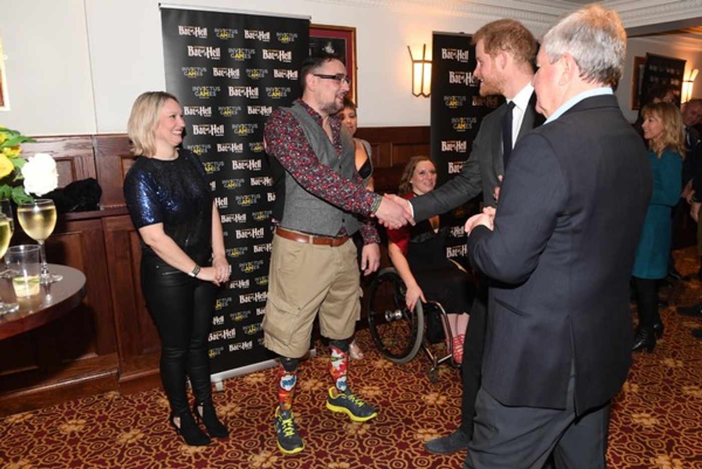 Photo Flash: HRH The Duke Of Sussex Attends Gala Performance Of BAT OUT OF HELL In Support Of The Invictus Games Foundation  Image