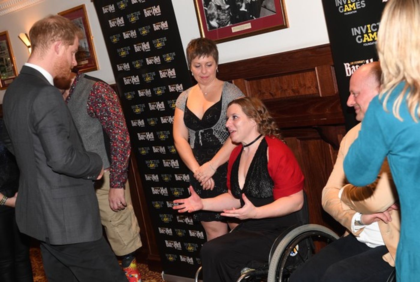 Photo Flash: HRH The Duke Of Sussex Attends Gala Performance Of BAT OUT OF HELL In Support Of The Invictus Games Foundation  Image