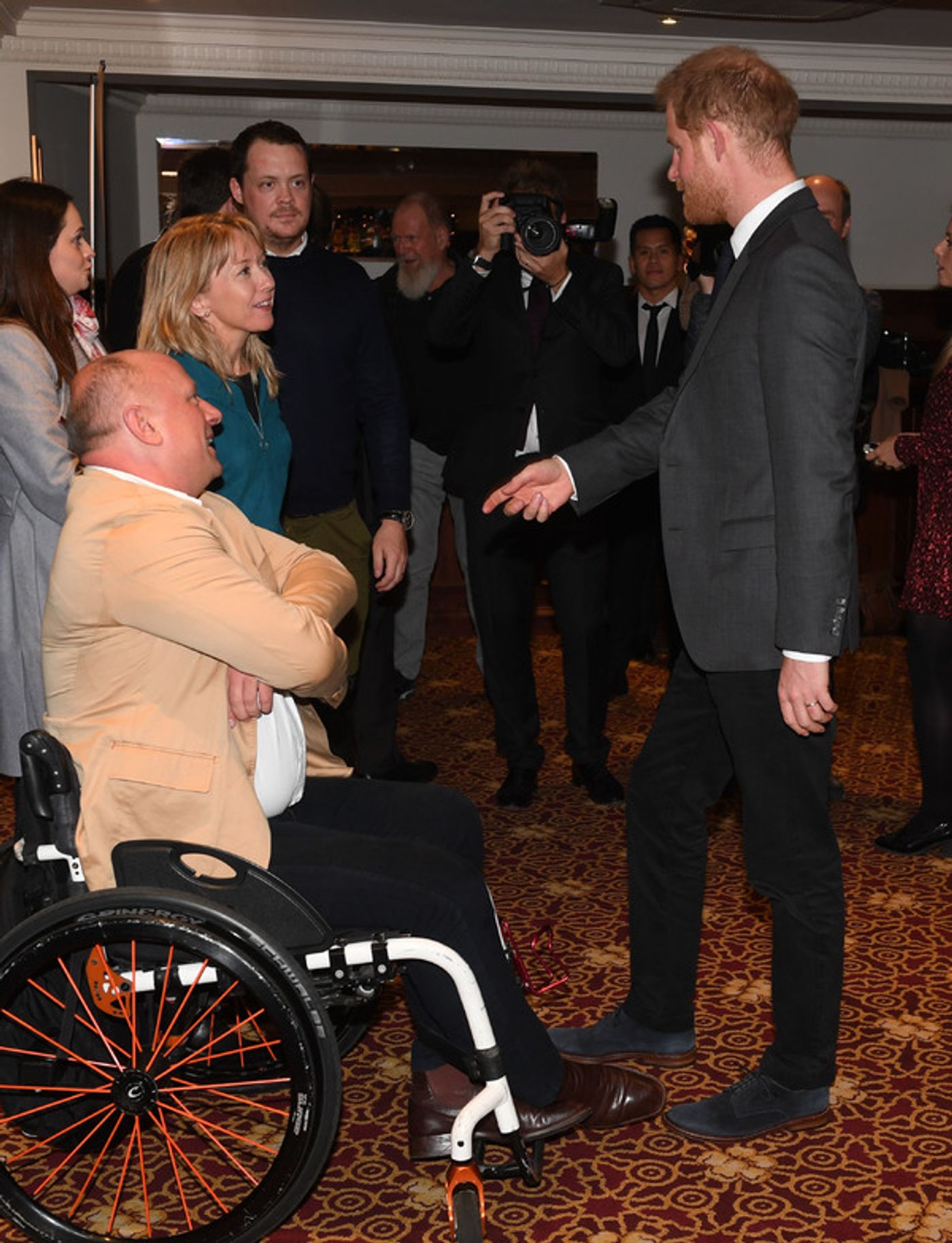Photo Flash: HRH The Duke Of Sussex Attends Gala Performance Of BAT OUT OF HELL In Support Of The Invictus Games Foundation  Image
