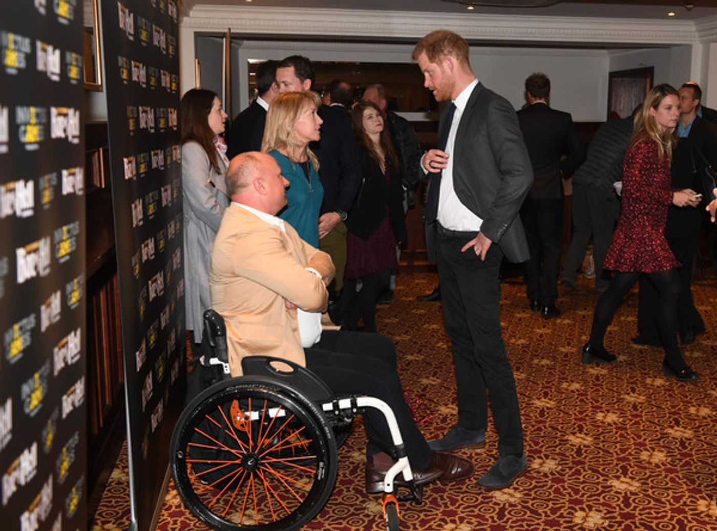 Photo Flash: HRH The Duke Of Sussex Attends Gala Performance Of BAT OUT OF HELL In Support Of The Invictus Games Foundation  Image