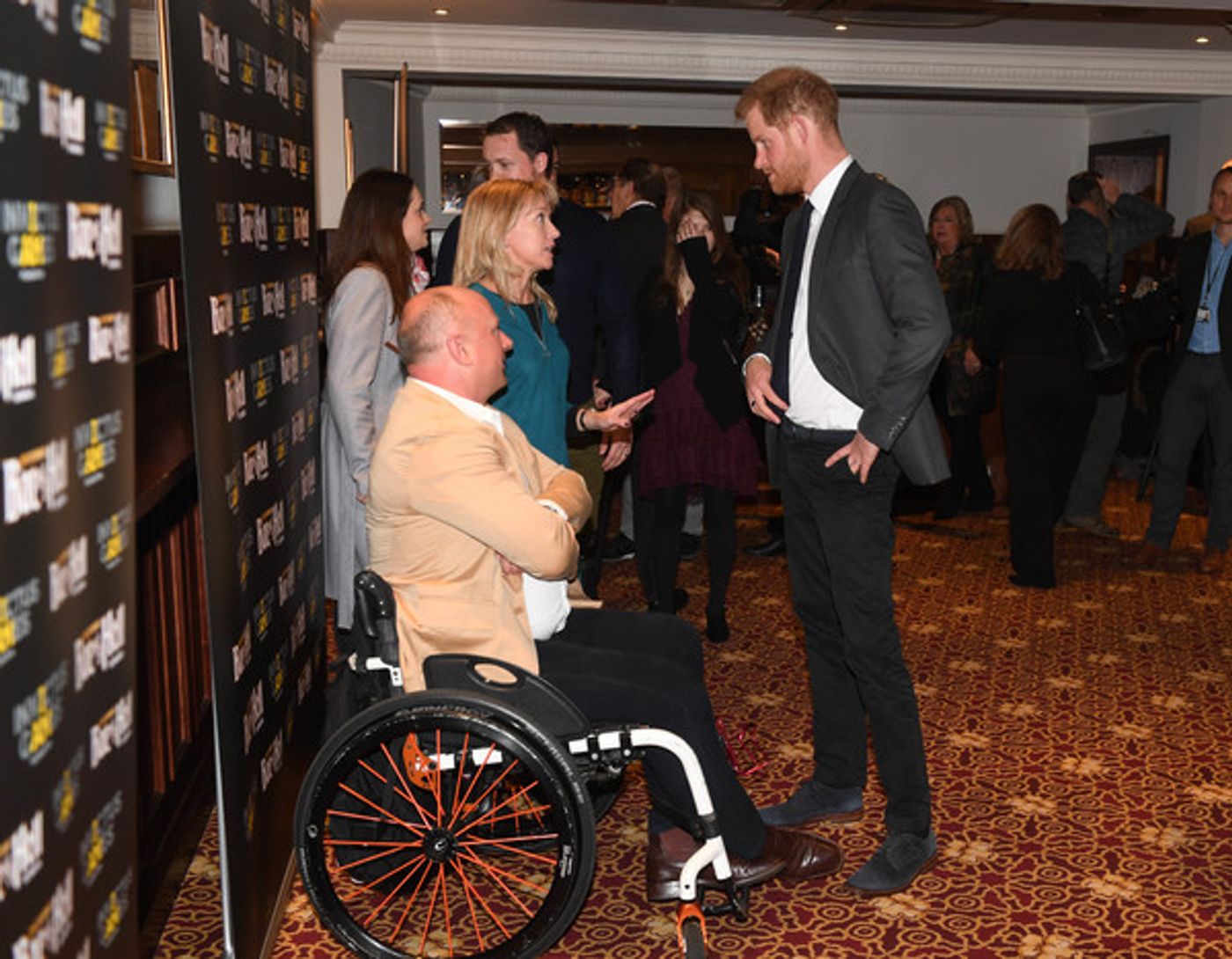 Photo Flash: HRH The Duke Of Sussex Attends Gala Performance Of BAT OUT OF HELL In Support Of The Invictus Games Foundation  Image