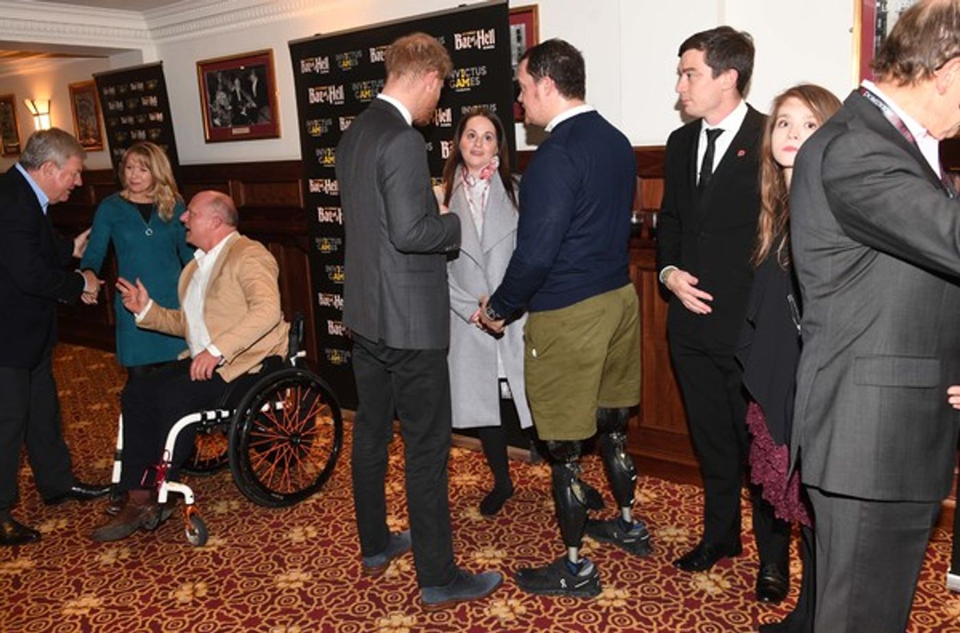 Photo Flash: HRH The Duke Of Sussex Attends Gala Performance Of BAT OUT OF HELL In Support Of The Invictus Games Foundation  Image