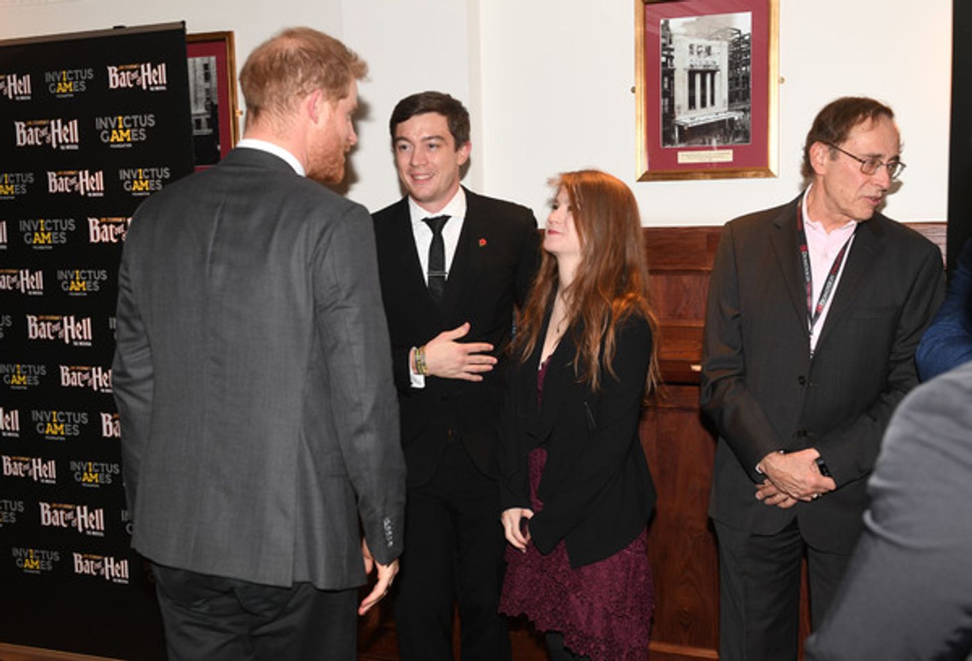 Photo Flash: HRH The Duke Of Sussex Attends Gala Performance Of BAT OUT OF HELL In Support Of The Invictus Games Foundation  Image