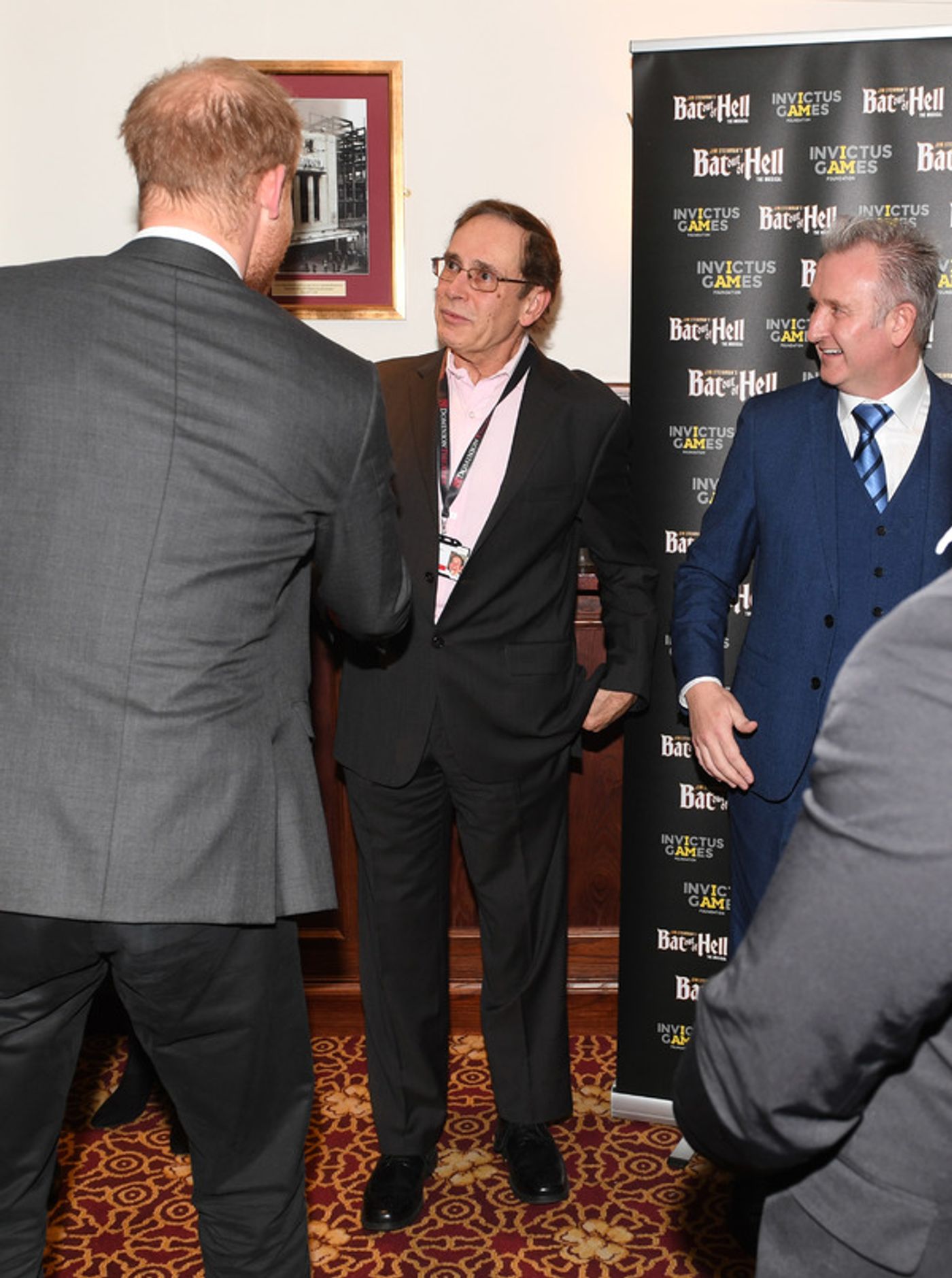 Photo Flash: HRH The Duke Of Sussex Attends Gala Performance Of BAT OUT OF HELL In Support Of The Invictus Games Foundation  Image