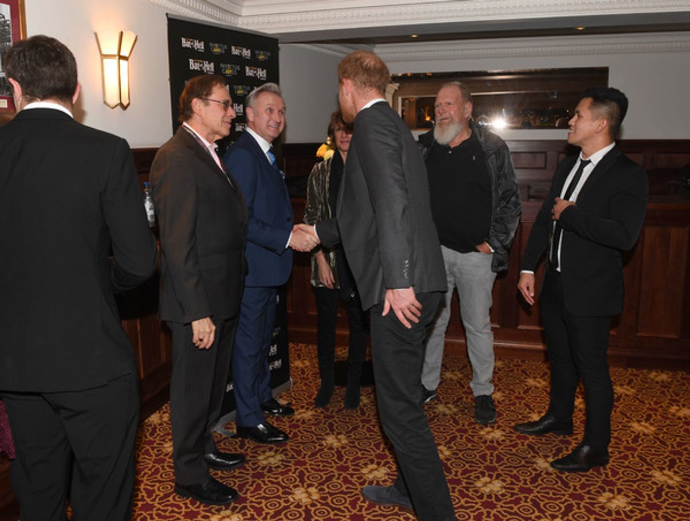 Photo Flash: HRH The Duke Of Sussex Attends Gala Performance Of BAT OUT OF HELL In Support Of The Invictus Games Foundation  Image