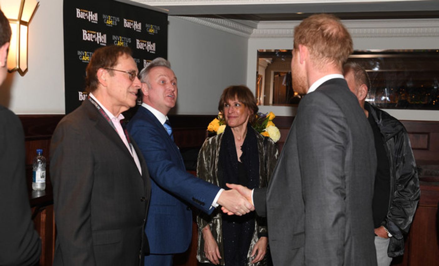 Photo Flash: HRH The Duke Of Sussex Attends Gala Performance Of BAT OUT OF HELL In Support Of The Invictus Games Foundation  Image