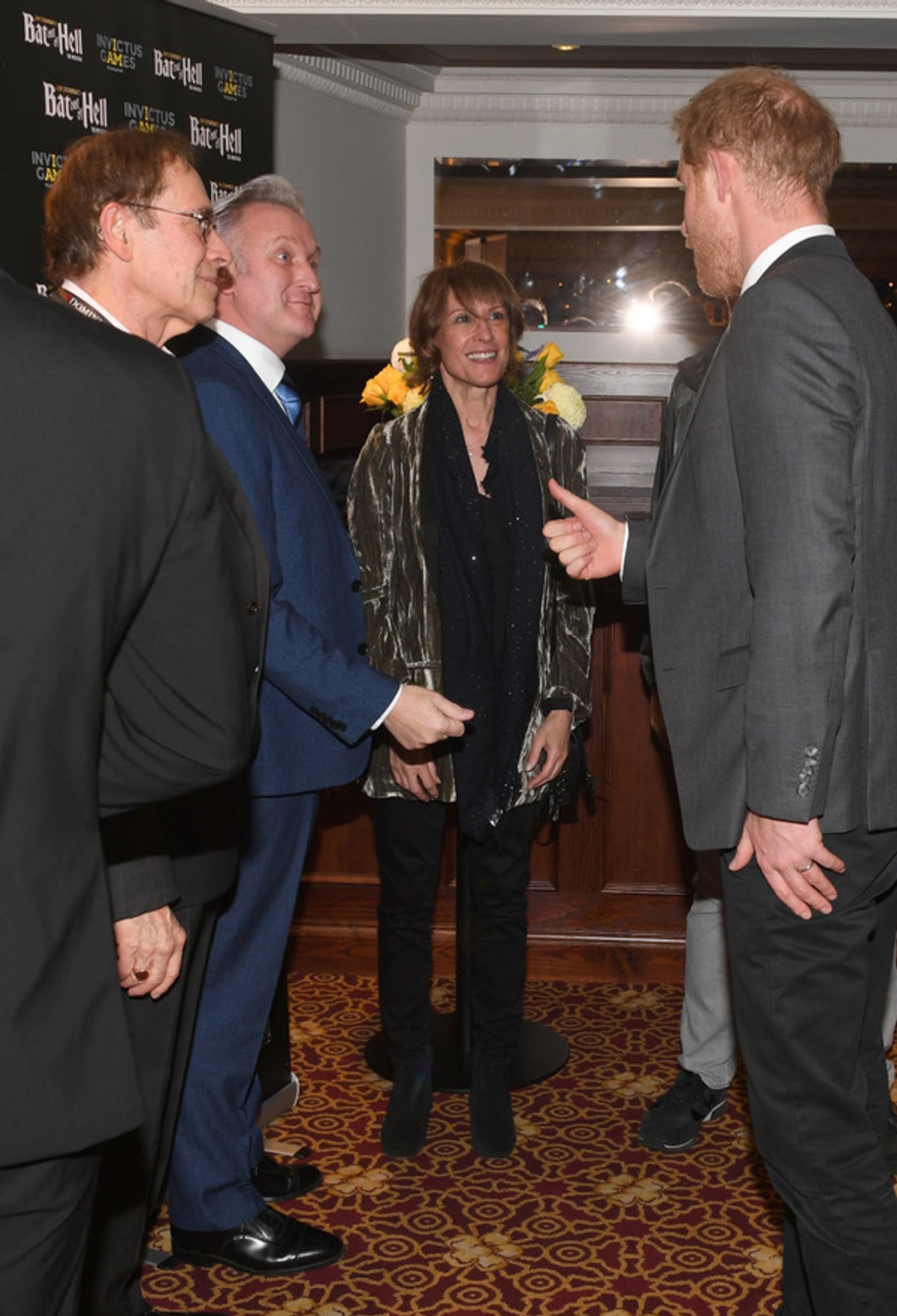 Photo Flash: HRH The Duke Of Sussex Attends Gala Performance Of BAT OUT OF HELL In Support Of The Invictus Games Foundation  Image