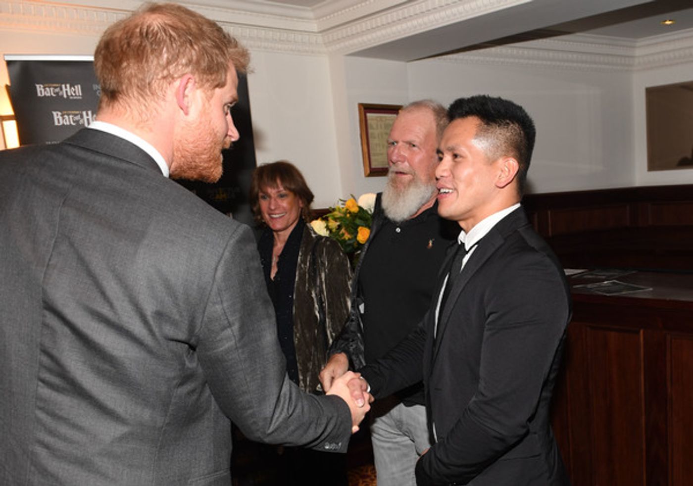 Photo Flash: HRH The Duke Of Sussex Attends Gala Performance Of BAT OUT OF HELL In Support Of The Invictus Games Foundation  Image