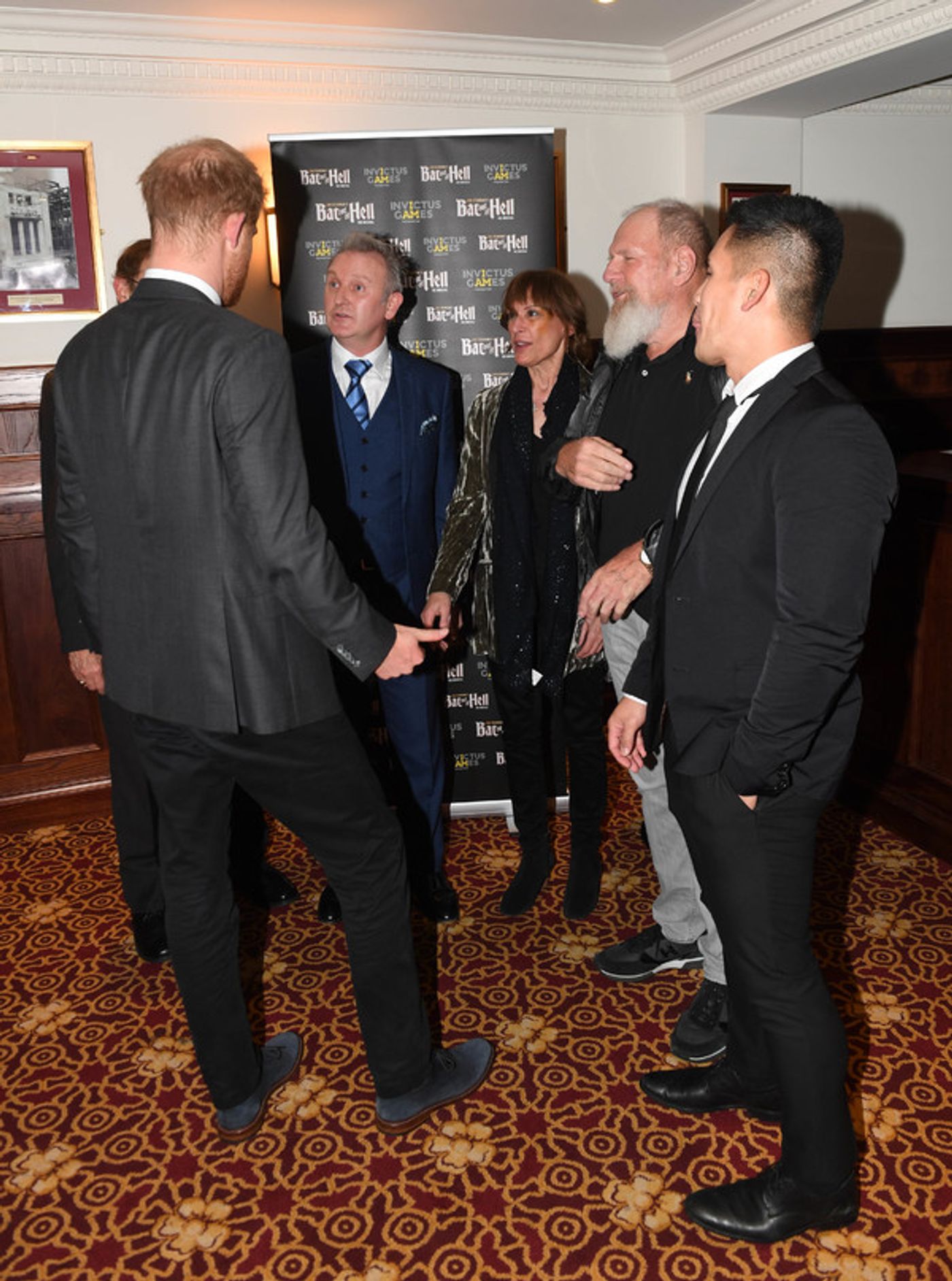 Photo Flash: HRH The Duke Of Sussex Attends Gala Performance Of BAT OUT OF HELL In Support Of The Invictus Games Foundation  Image