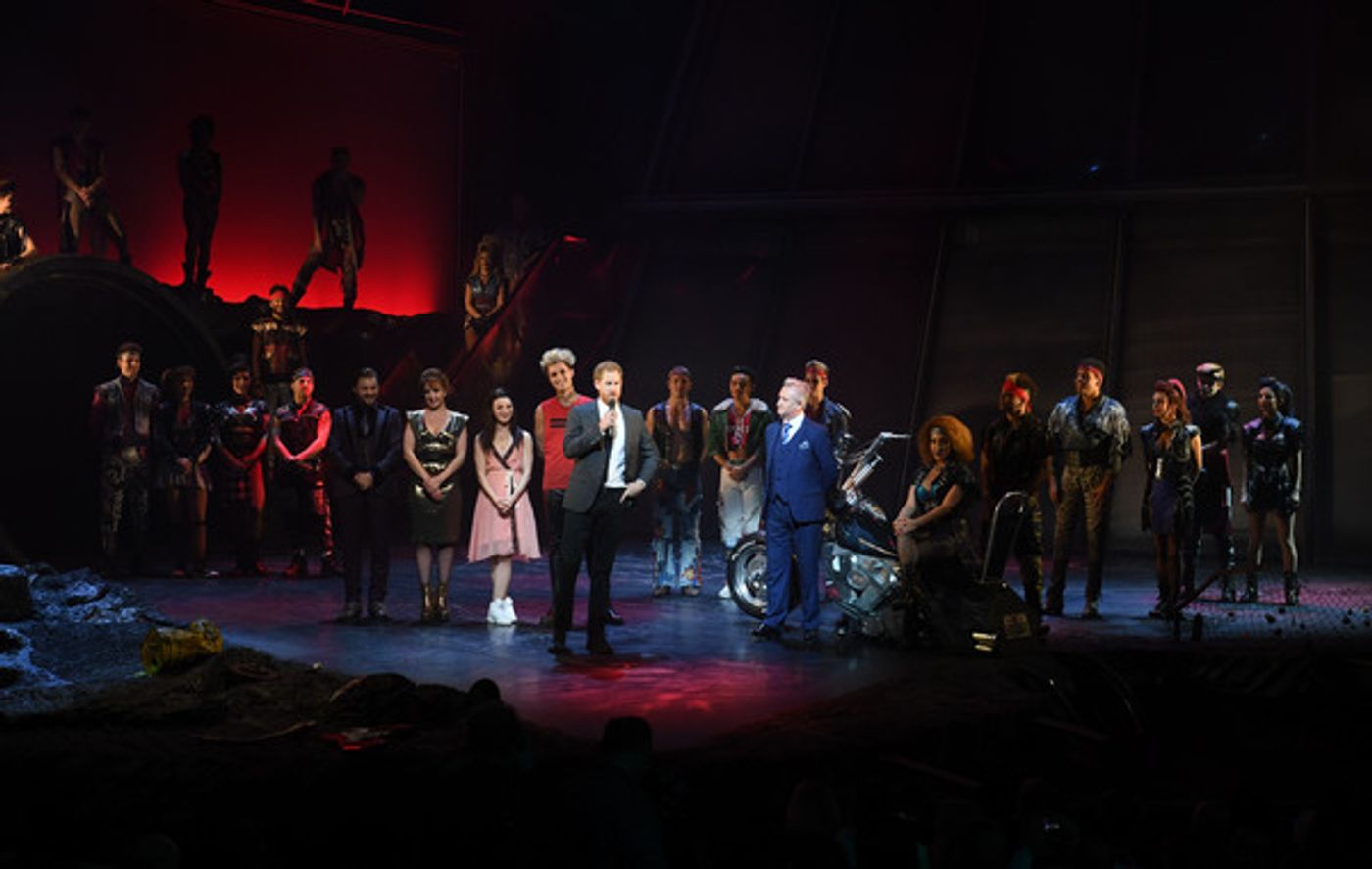 Photo Flash: HRH The Duke Of Sussex Attends Gala Performance Of BAT OUT OF HELL In Support Of The Invictus Games Foundation  Image