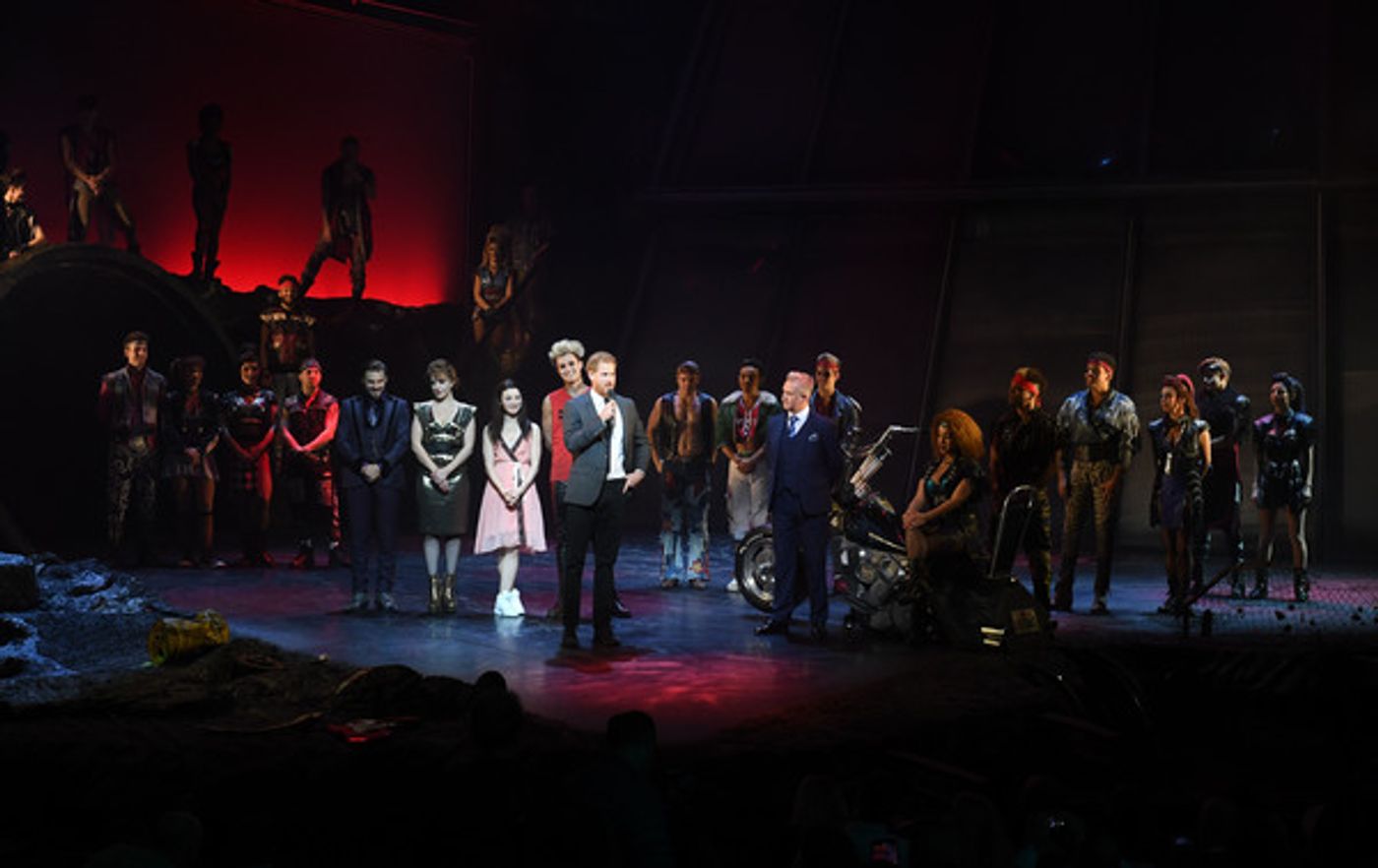 Photo Flash: HRH The Duke Of Sussex Attends Gala Performance Of BAT OUT OF HELL In Support Of The Invictus Games Foundation  Image