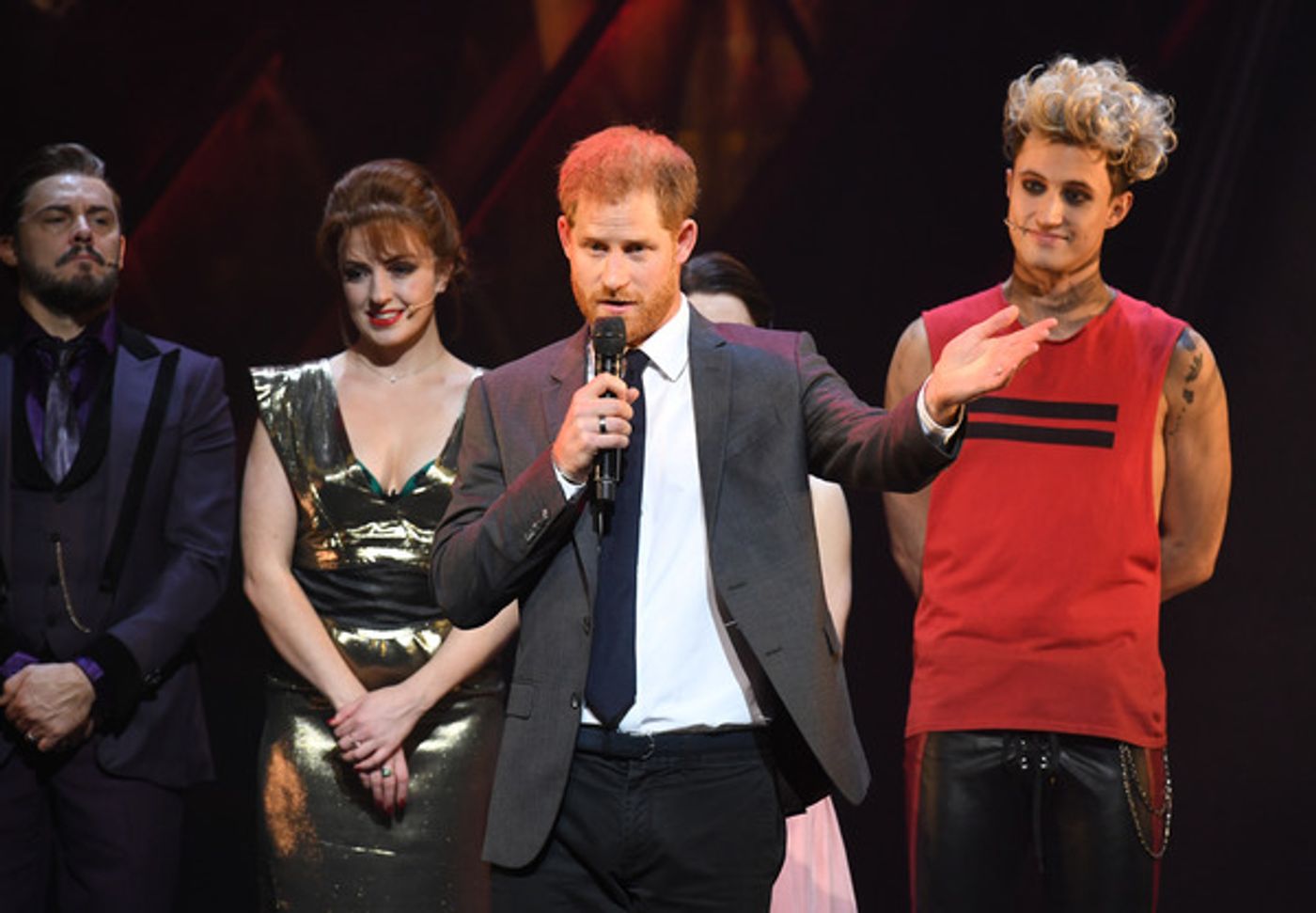Photo Flash: HRH The Duke Of Sussex Attends Gala Performance Of BAT OUT OF HELL In Support Of The Invictus Games Foundation  Image
