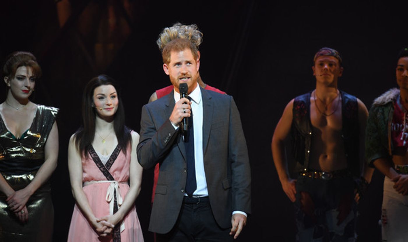 Photo Flash: HRH The Duke Of Sussex Attends Gala Performance Of BAT OUT OF HELL In Support Of The Invictus Games Foundation  Image
