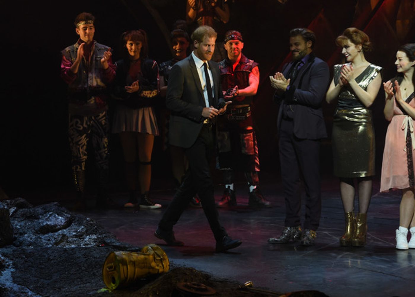 Photo Flash: HRH The Duke Of Sussex Attends Gala Performance Of BAT OUT OF HELL In Support Of The Invictus Games Foundation  Image