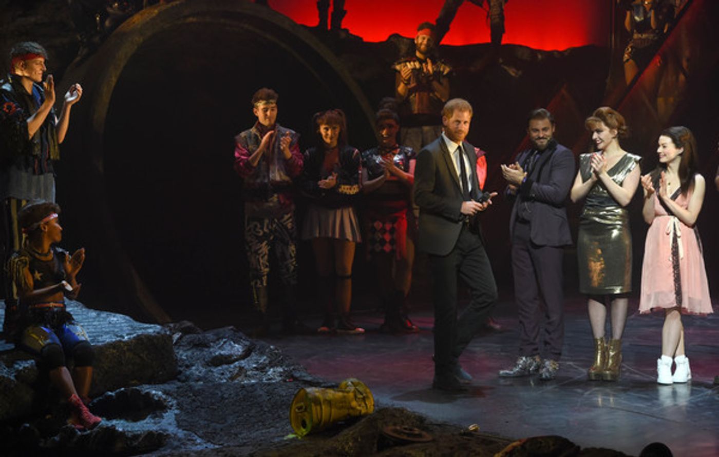 Photo Flash: HRH The Duke Of Sussex Attends Gala Performance Of BAT OUT OF HELL In Support Of The Invictus Games Foundation  Image