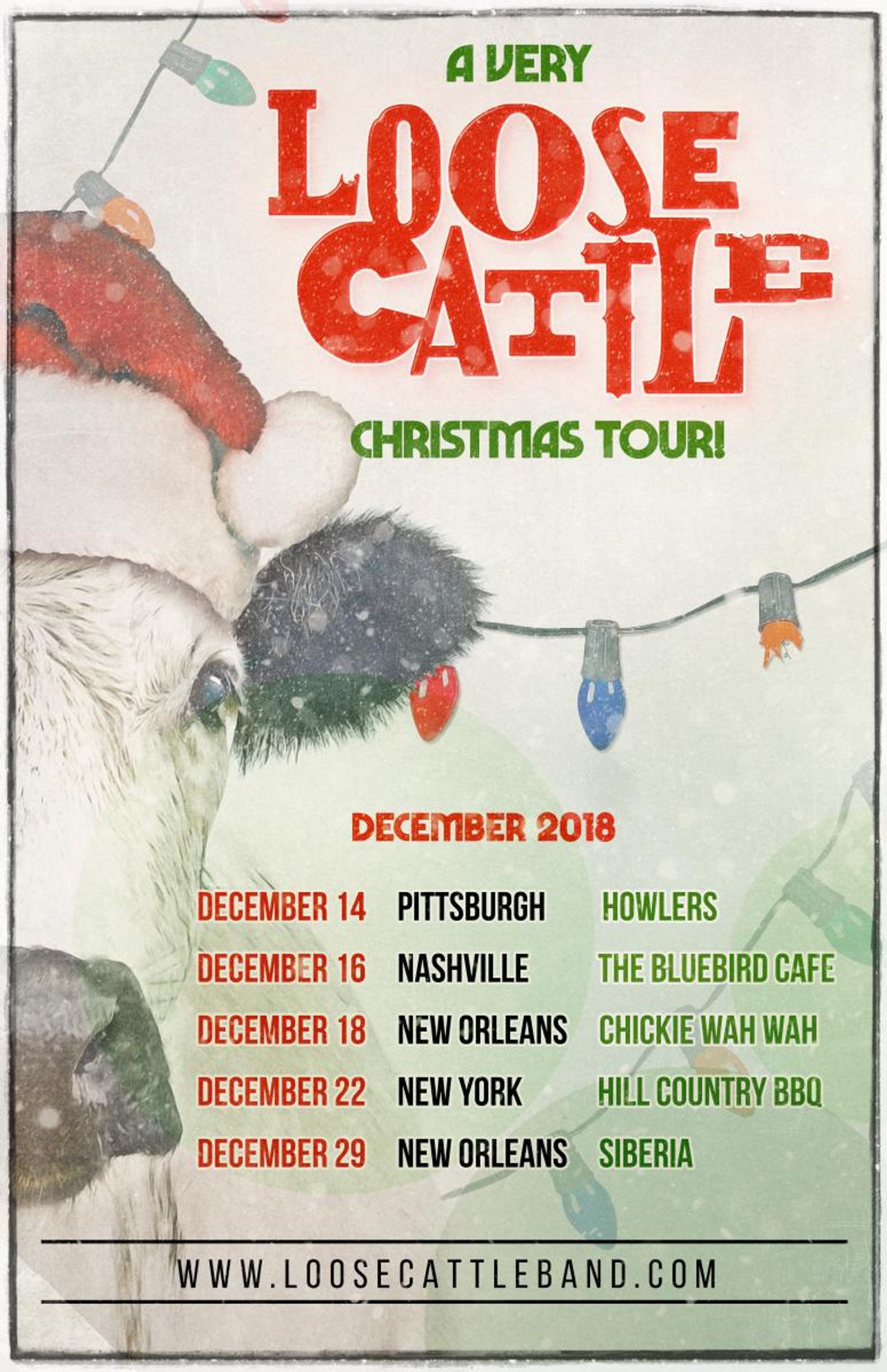 Michael Cerveris and Kimberly Kaye's LOOSE CATTLE Comes Home for the Holidays Michael Cerveris and Kimberly Kaye's LOOSE CATTLE Comes Home for the Holidays Image