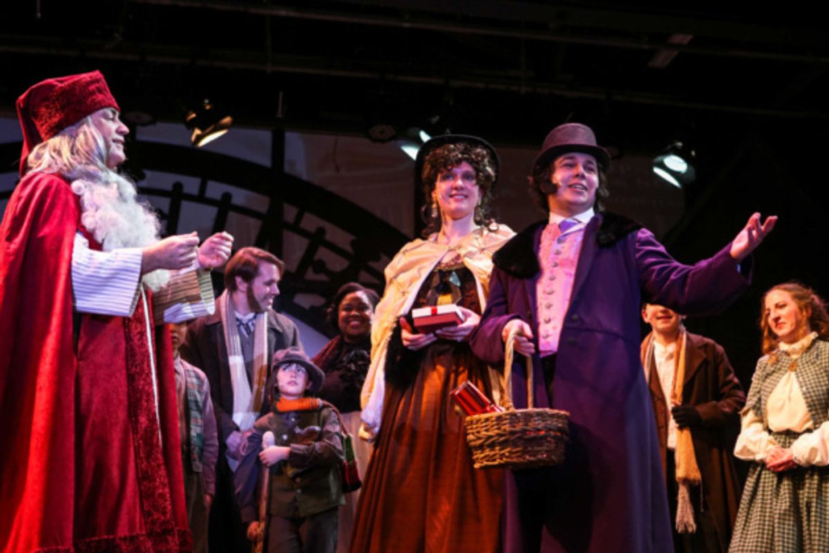 Andrew Fry, Laura Knight, and Tristin Nelson at 