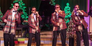 Jonathan Drury, Michael Taravella, Alec Barnes, Rich Arnold @ BroadwayWorld Jonathan Drury, Michael Taravella, Alec Barnes, Rich Arnold Photo