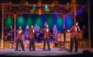 Michael Taravella, Jonathan Drury, Marc Fouchi, Rich Arnold @ BroadwayWorld Michael Taravella, Jonathan Drury, Marc Fouchi, Rich Arnold Photo