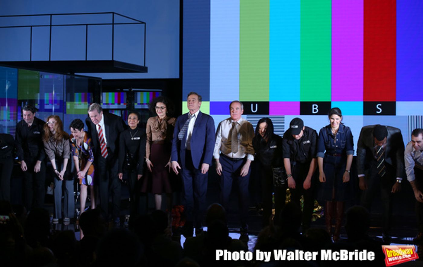 Photo Coverage: The Cast of NETWORK Takes Opening Night Bows  Image