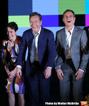 Tatiana Maslany, Bryan Cranston and Tony Goldwyn  Photo