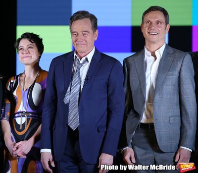 Tatiana Maslany, Bryan Cranston and Tony Goldwyn  Photo