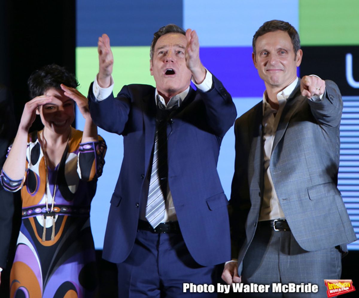 Tatiana Maslany, Bryan Cranston and Tony Goldwyn  at 