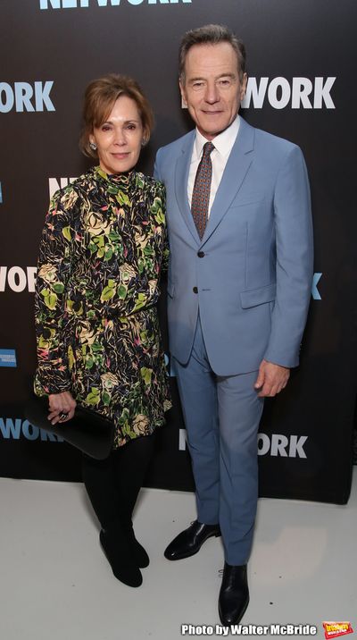 Robin Dearden and Bryan Cranston Photo