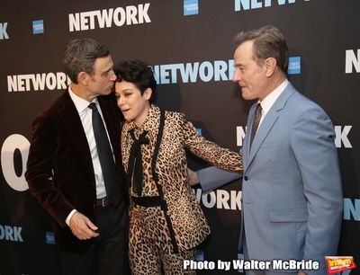 Tony Goldwyn, Tatiana Maslany and Bryan Cranston Photo