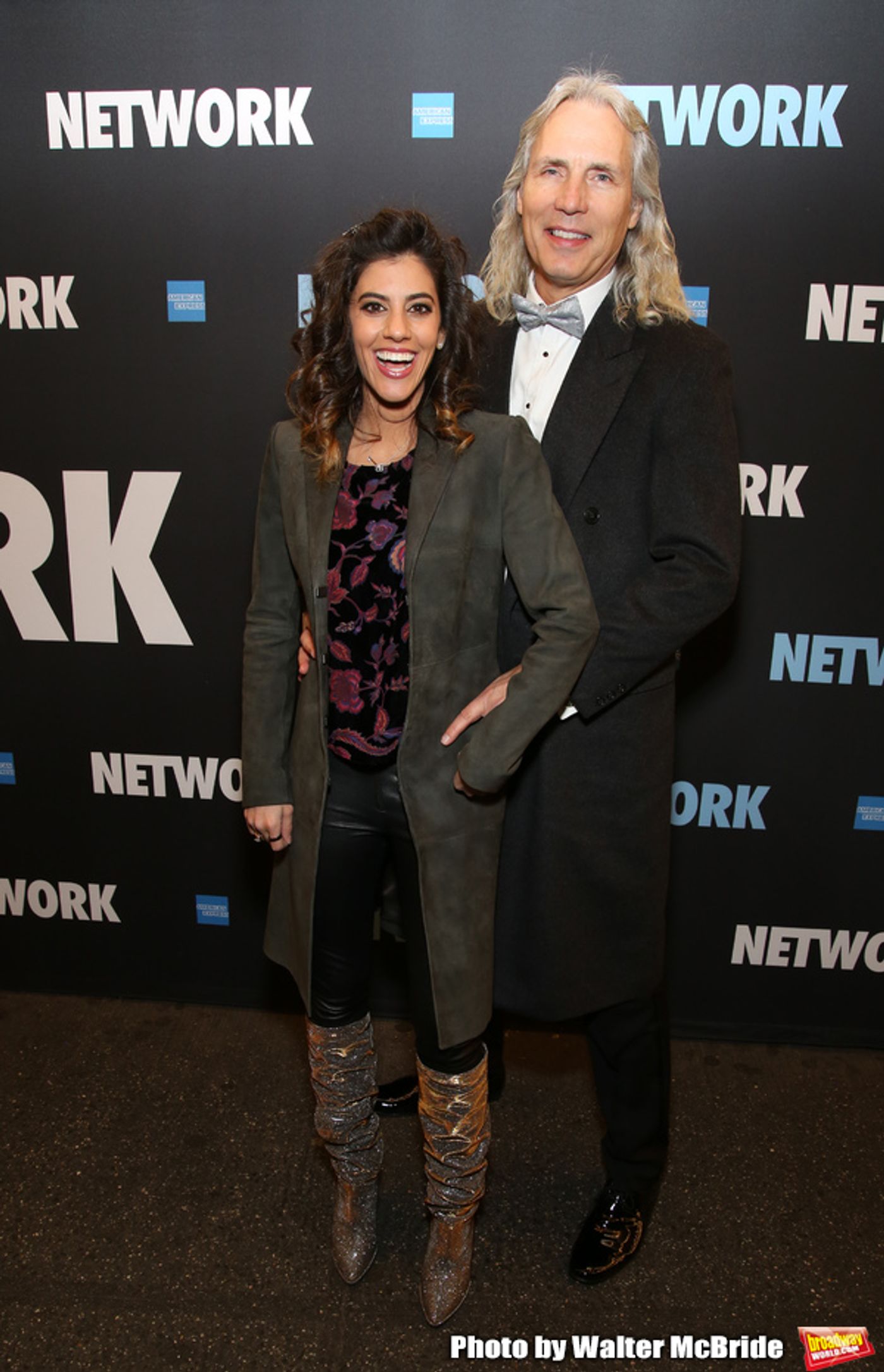 Photo Coverage: On the Red Carpet at Opening Night of NETWORK  Image
