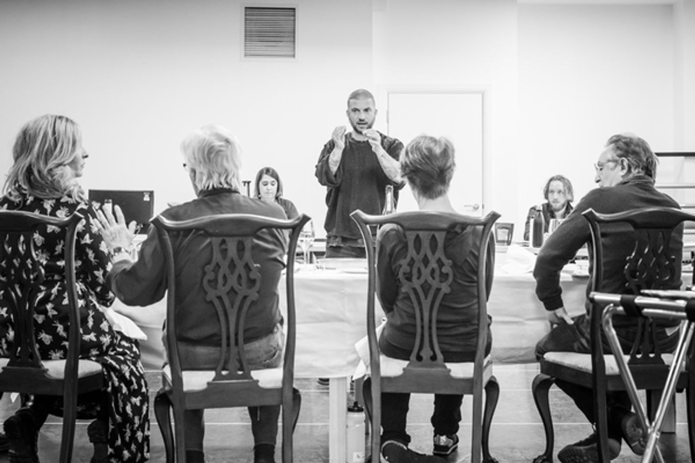 Photo Flash: Jamie Lloyd Company In Rehearsal for PINTER AT THE PINTER  Image