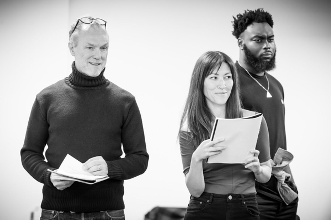 Photo Flash: Jamie Lloyd Company In Rehearsal for PINTER AT THE PINTER  Image