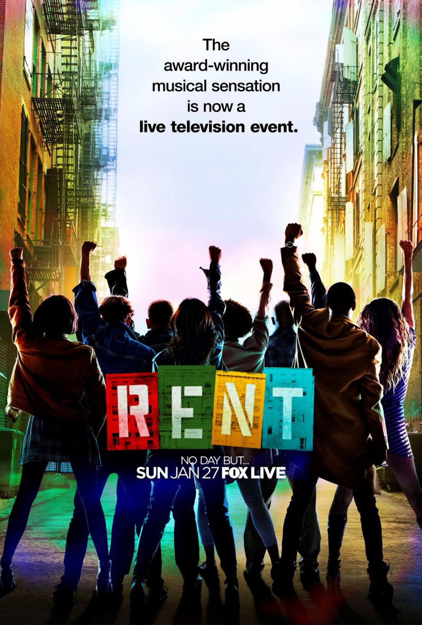 Exclusive Photo Flash: First Look at Artwork for RENT on FOX! Exclusive Photo Flash: First Look at Artwork for RENT on FOX! Image