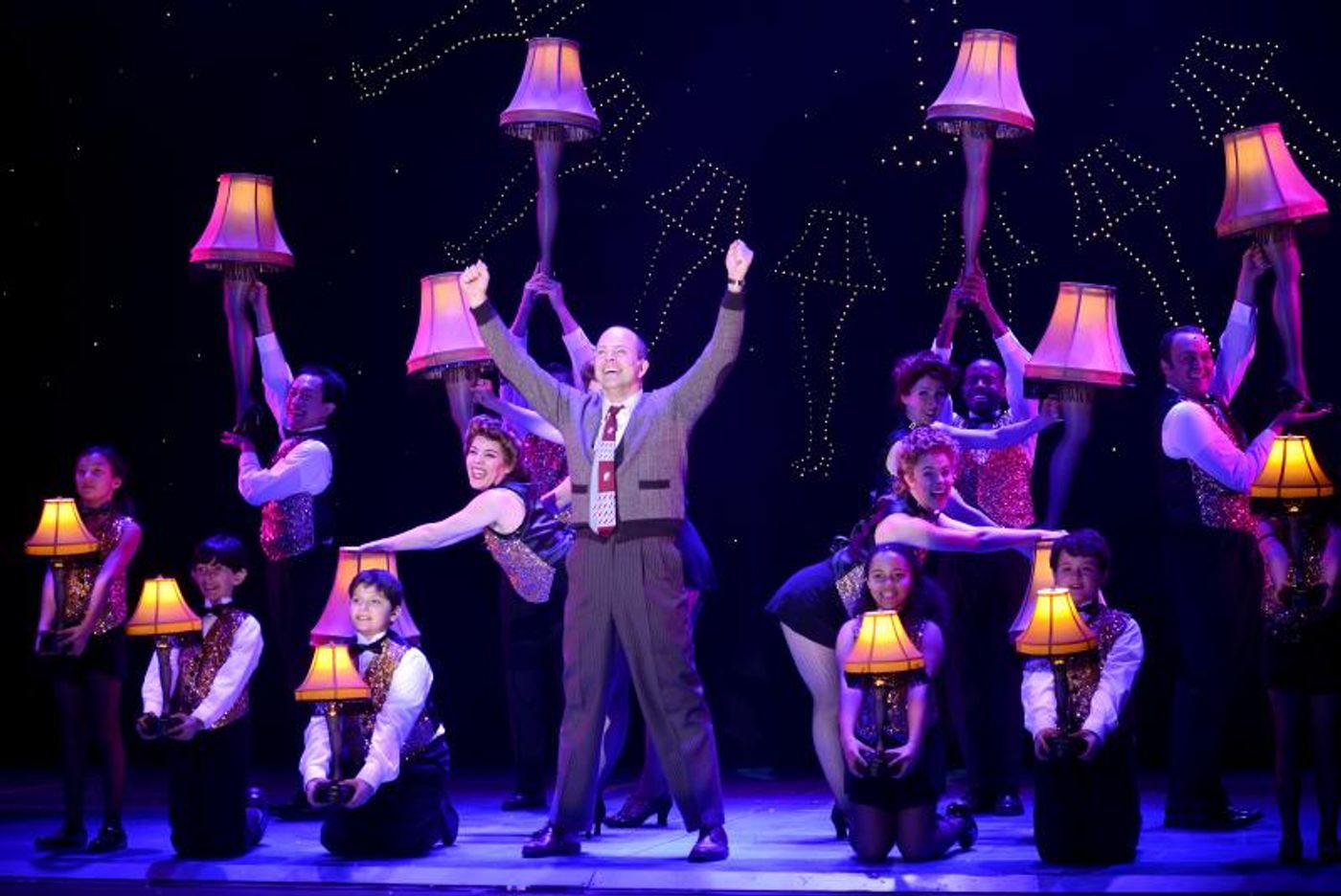 Review: A Catchphrase Becomes a Musical Mantra in A CHRISTMAS STORY  Image
