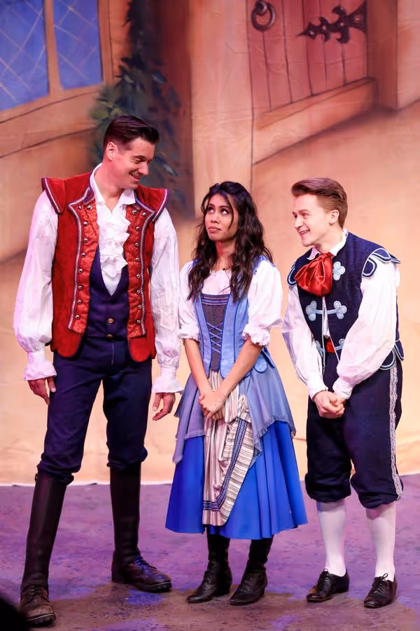 Heath Calvert, Ashley Argota and Riley Costello Photo