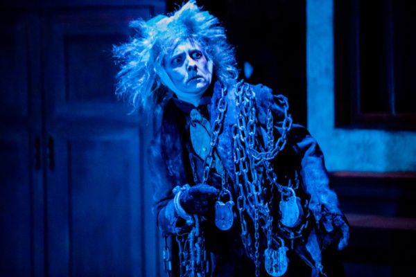 Laura Frye as Jacob Marley  Photo
