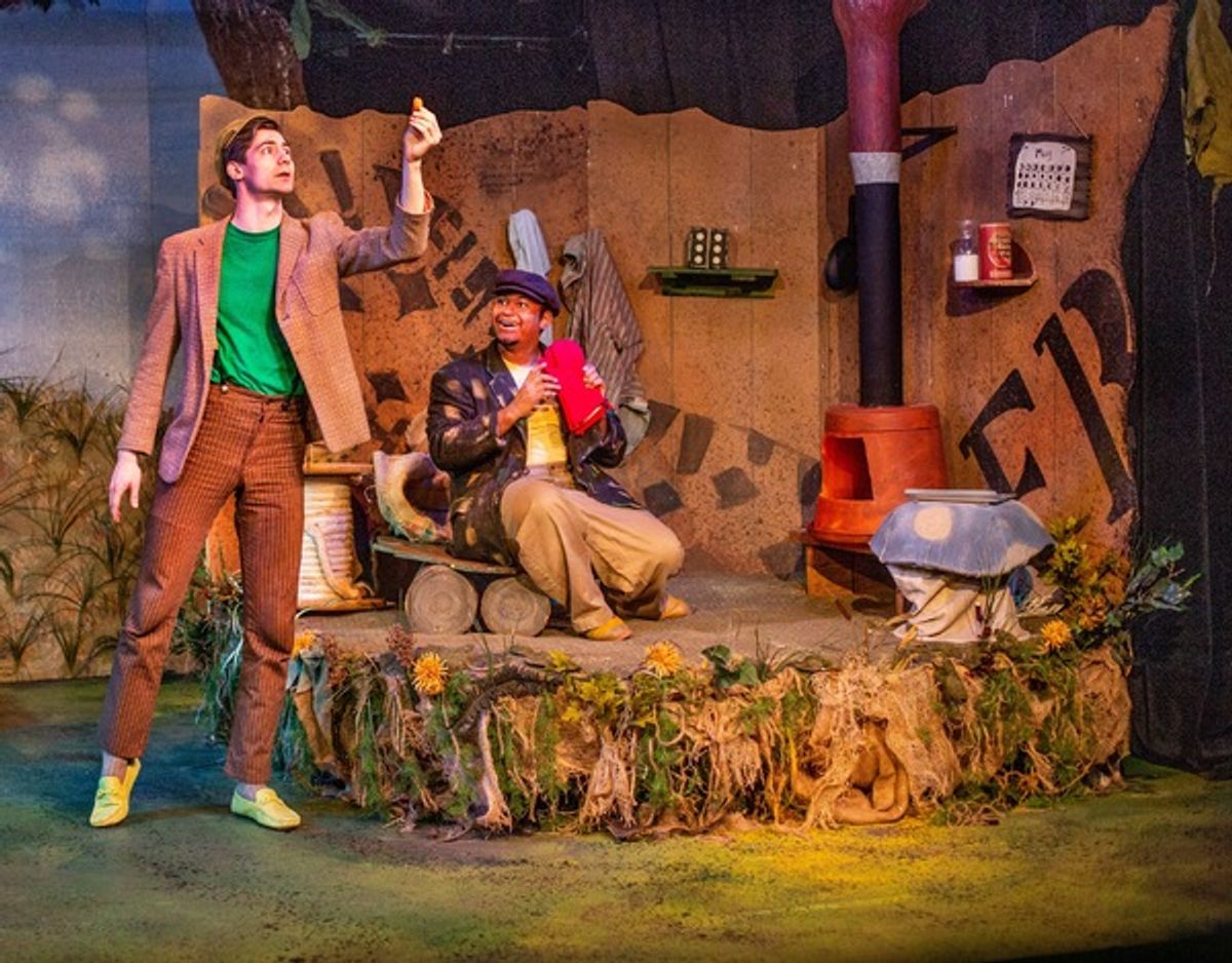 Greg Hunter (Toad) and Matt Baum (Frog) at 