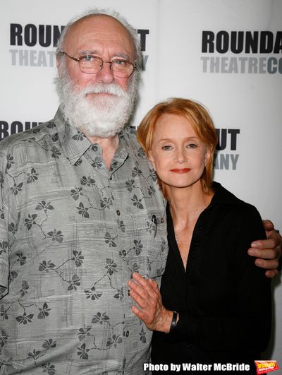 Phillip Bosco and Swoosie Kurtz attending the press Meet and Greet with the cast of T Photo