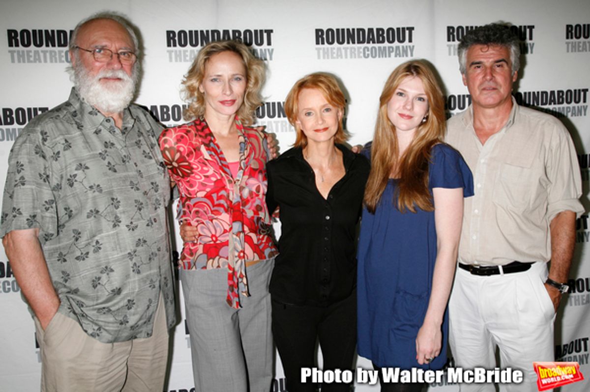 Phillip Bosco, Laila Robins, Swoosie Kurtz, Lily Rabe & Robin Lefevre attending the press Meet and Greet with the cast of The Roundabout Theatre Company production of HEARTBREAK HOUSE in New York City.
August 23, 2006 at 