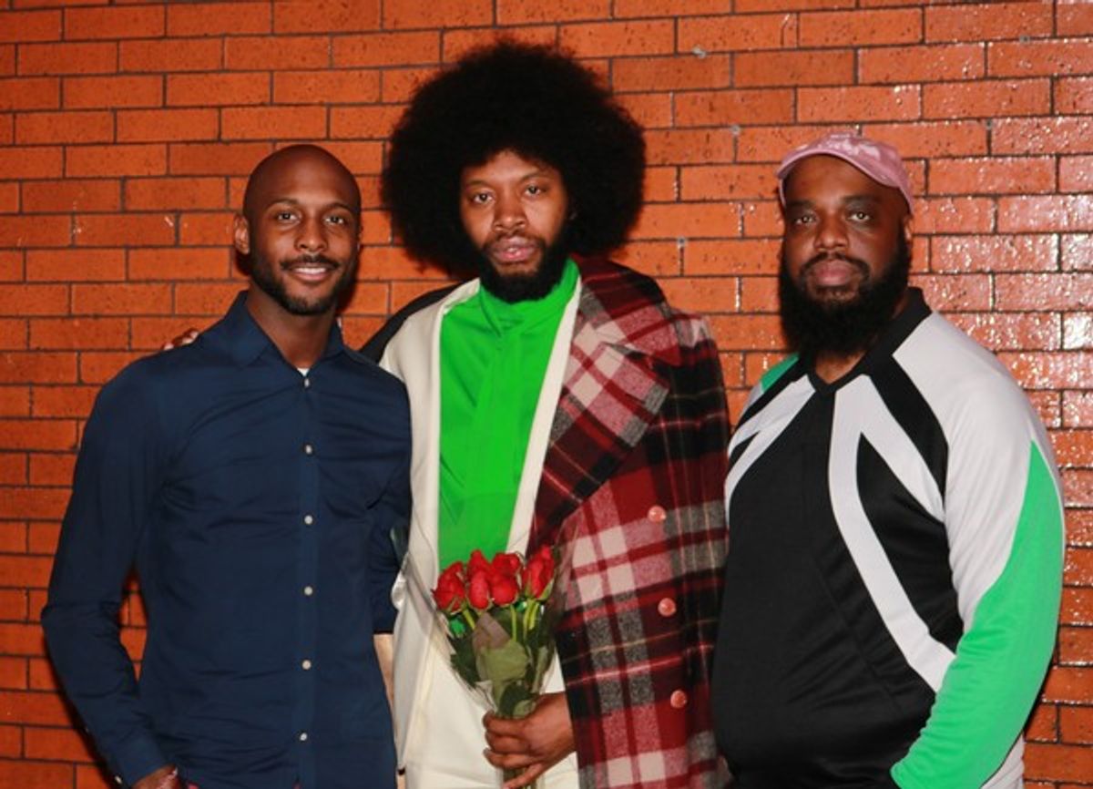 Jeremy O. Harris and guests at 