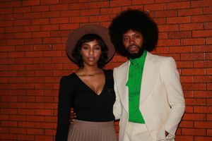 Jessica Williams and Jeremy O. Harris @ BroadwayWorld Jessica Williams and Jeremy O. Harris Photo