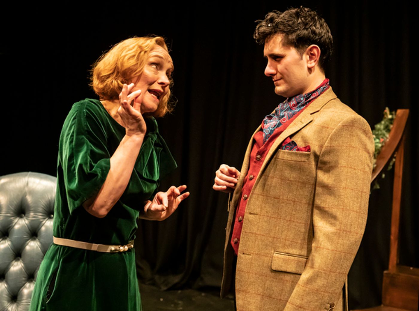Photo Flash: First Look at CRIMES OF THE CHRISTMAS PUDDING at the Lichfield Garrick  Image