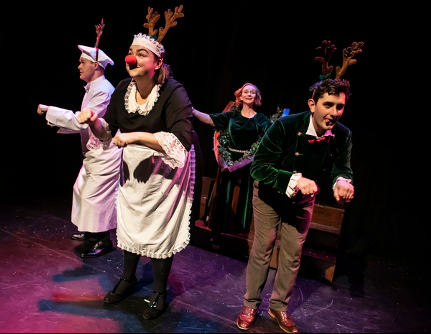 Photo Flash: First Look at CRIMES OF THE CHRISTMAS PUDDING at the Lichfield Garrick  Image