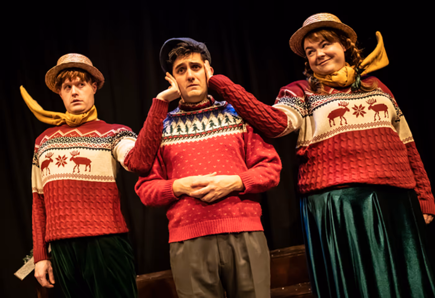 Photo Flash: First Look at CRIMES OF THE CHRISTMAS PUDDING at the Lichfield Garrick  Image