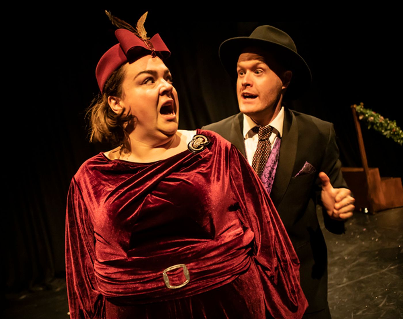 Photo Flash: First Look at CRIMES OF THE CHRISTMAS PUDDING at the Lichfield Garrick  Image