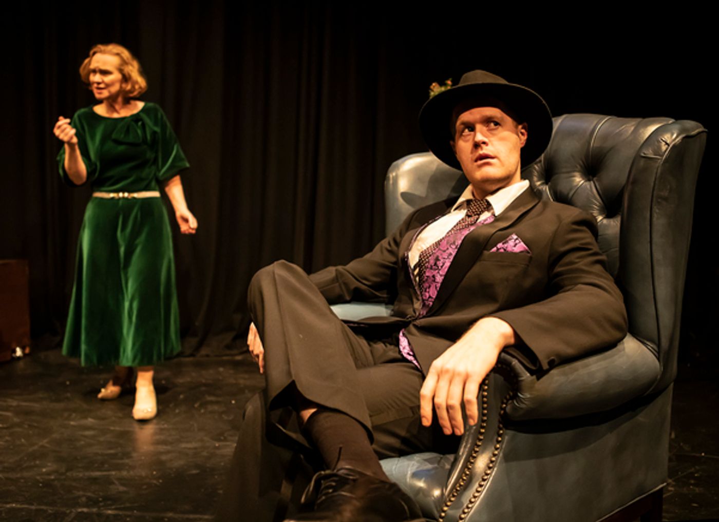 Photo Flash: First Look at CRIMES OF THE CHRISTMAS PUDDING at the Lichfield Garrick  Image