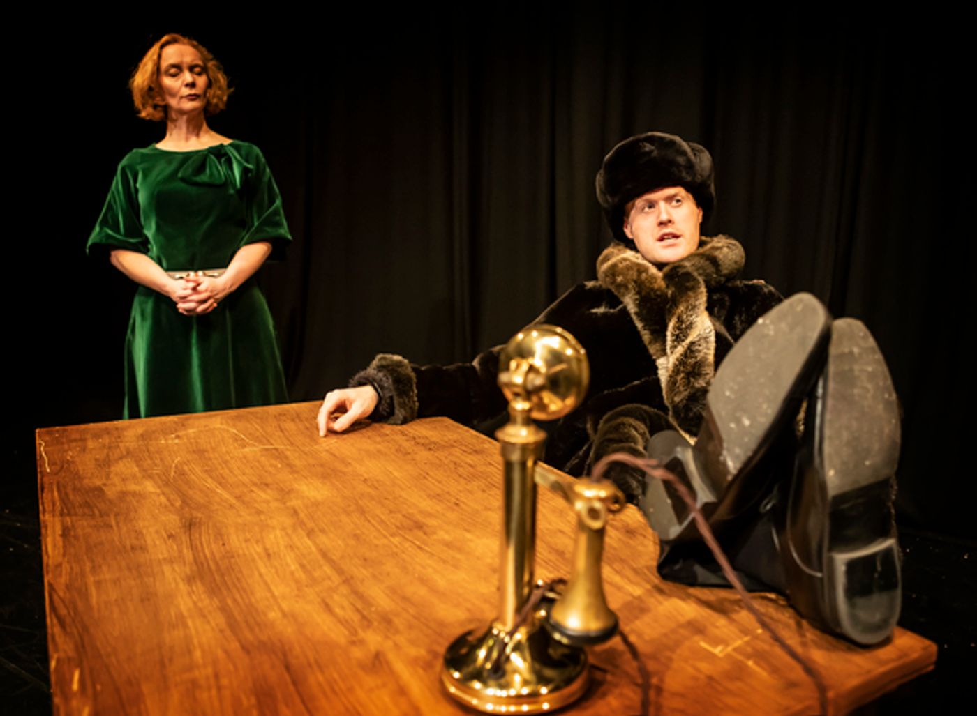 Photo Flash: First Look at CRIMES OF THE CHRISTMAS PUDDING at the Lichfield Garrick  Image