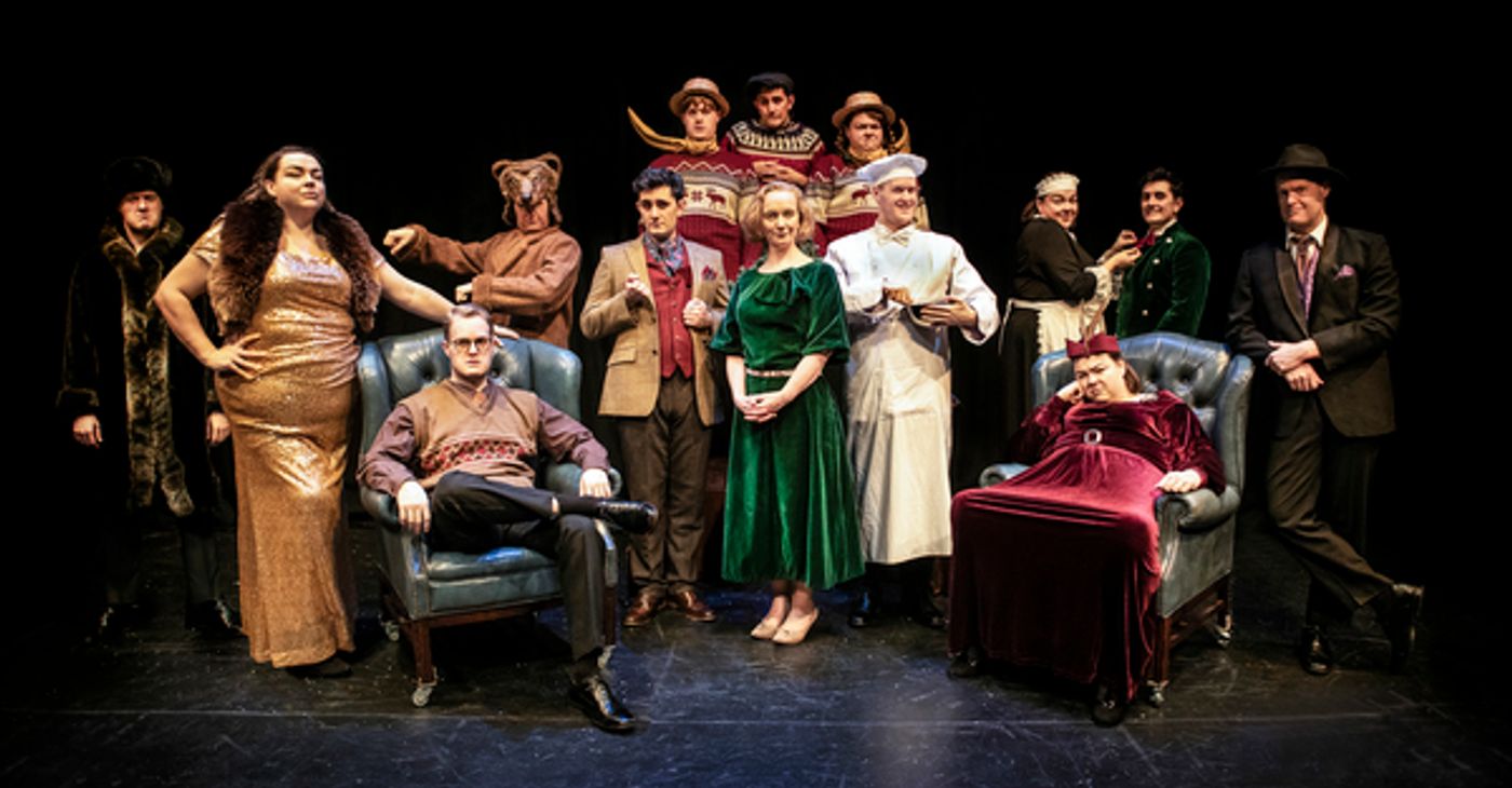 Photo Flash: First Look at CRIMES OF THE CHRISTMAS PUDDING at the Lichfield Garrick  Image